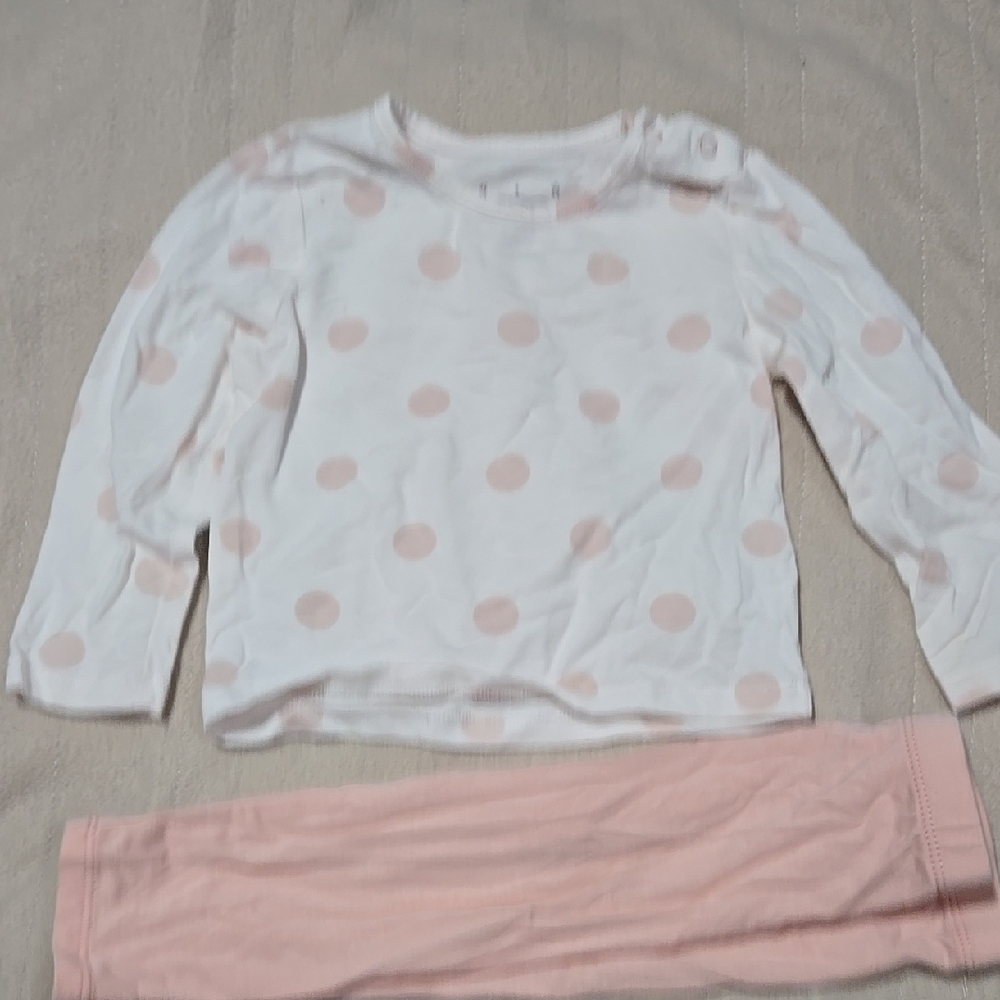 EGG New York Pink Polka Dot Kids Pajamas